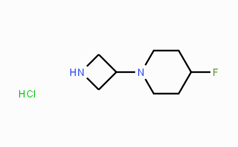 CAS No. 1449117-63-8, 1-(Azetidin-3-yl)-4-fluoropiperidine hydrochloride