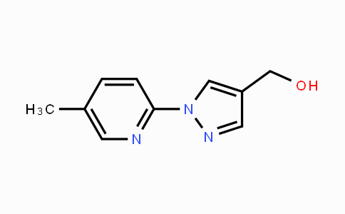 CAS No. 1439822-99-7, (1-(5-Methylpyridin-2-yl)-1H-pyrazol-4-yl)methanol