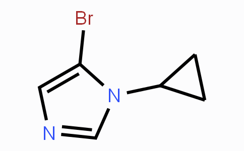 CAS No. 1262035-61-9, 5-Bromo-1-cyclopropyl-1H-imidazole