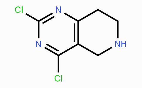 CAS No. 726697-13-8, 2,4-Dichloro-5,6,7,8-tetrahydropyrido-[4,3-d]pyrimidine