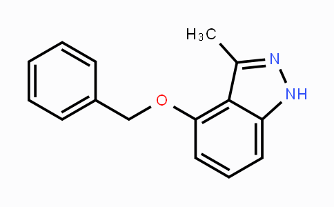 CAS No. 1056265-33-8, 4-(Benzyloxy)-3-methyl-1H-indazole