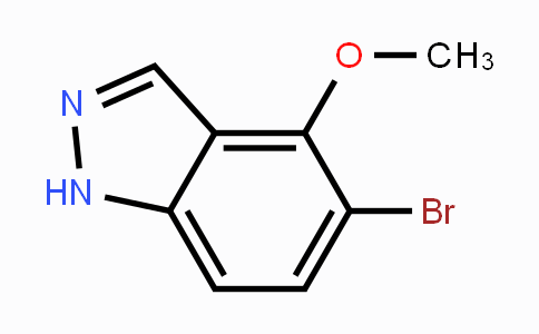 CAS No. 850363-67-6, 5-Bromo-4-methoxy-1H-indazole