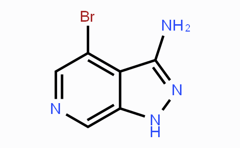 CAS No. 870244-35-2, 4-Bromo-1H-pyrazolo[3,4-c]pyridin-3-amine