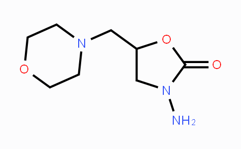 CAS No. 43056-63-9, 3-Amino-5-morpholino-methyl-1,3-oxazolidone