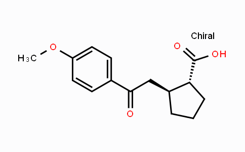 CAS No. 733740-57-3, trans-2-[2-(4-Methoxyphenyl)-2-oxoethyl]-cyclopentane-1-carboxylic acid