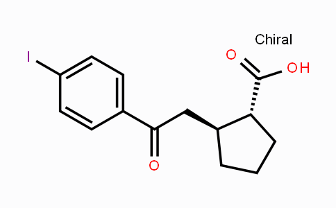 CAS No. 733740-72-2, trans-2-[2-(4-Iodophenyl)-2-oxoethyl]-cyclopentane-1-carboxylic acid