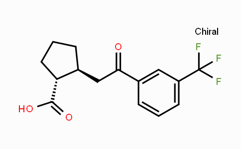 CAS No. 733740-74-4, trans-2-[2-Oxo-2-(3-trifluoromethylphenyl)-ethyl]cyclopentane-1-carboxylic acid