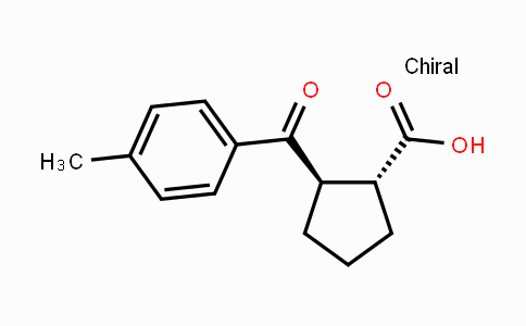 CAS No. 733740-81-3, trans-2-(4-Methylbenzoyl)cyclopentane-1-carboxylic acid