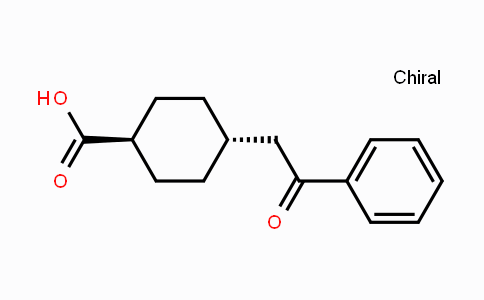 CAS No. 735275-74-8, trans-4-(2-Oxo-2-phenylethyl)cyclohexane-1-carboxylic acid