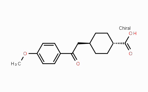 735275-80-6 | trans-4-[2-(4-Methoxyphenyl)-2-oxoethyl]-cyclohexane-1-carboxylic acid