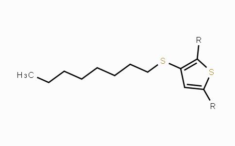 Poly[3-(octylthio)thiophene-2,5-diyl], regioregular