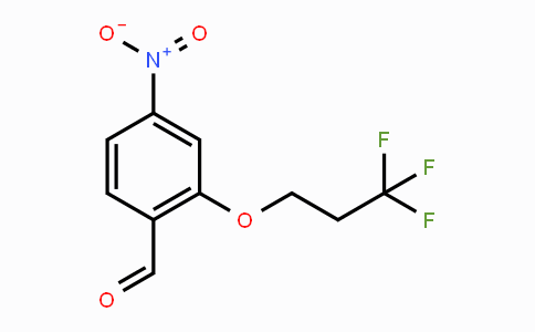 CAS No. 1774893-48-9, 4-Nitro-2-(3,3,3-trifluoropropoxy)benzaldehyde