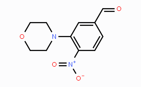 CAS No. 101682-70-6, 3-Morpholino-4-nitrobenzaldehyde