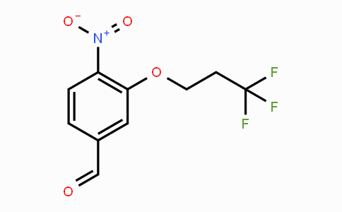 CAS No. 1458285-03-4, 4-Nitro-3-(3,3,3-trifluoropropoxy)benzaldehyde