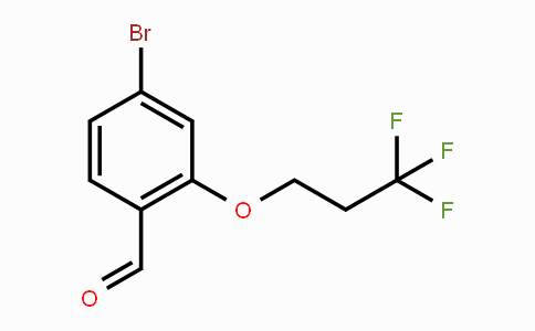 CAS No. 1549160-58-8, 4-Bromo-2-(3,3,3-trifluoropropoxy)benzaldehyde