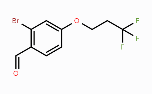 CAS No. 1690937-30-4, 2-Bromo-4-(3,3,3-trifluoropropoxy)benzaldehyde