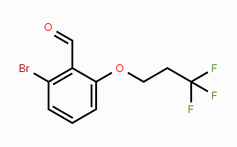 CAS No. 1713160-79-2, 2-Bromo-6-(3,3,3-trifluoropropyloxyl)benzaldehyde