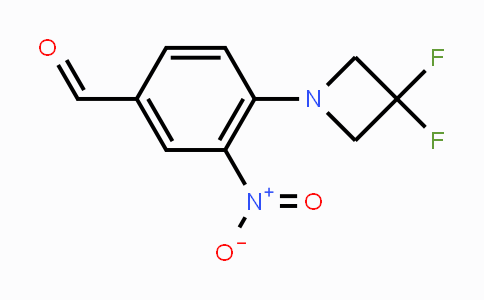 CAS No. 1779119-84-4, 4-(3,3-Difluoroazetidin-1-yl)-3-nitrobenzaldehyde