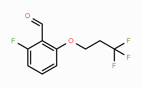 CAS No. 1696896-40-8, 6-Fluoro-2-(3,3,3-trifluoropropoxy)benzaldehyde