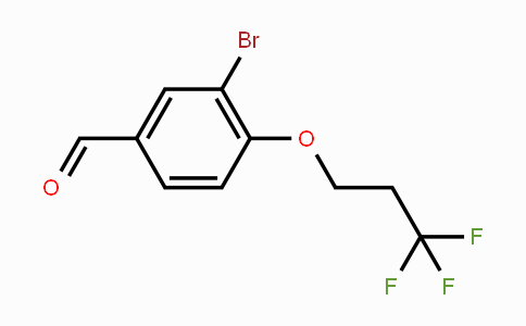 CAS No. 1342393-16-1, 3-Bromo-4-(3,3,3-trifluoropropoxy)benzaldehyde