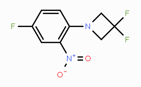 CAS No. 1774894-13-1, 5-Fluoro-2-(3,3-difluoroazetidin-1-yl)nitrobenzene