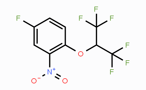 CAS No. 1707365-41-0, 5-Fluoro-2-(1,1,1,3,3,3-hexafluoropropan-2-yloxy)nitrobenzene