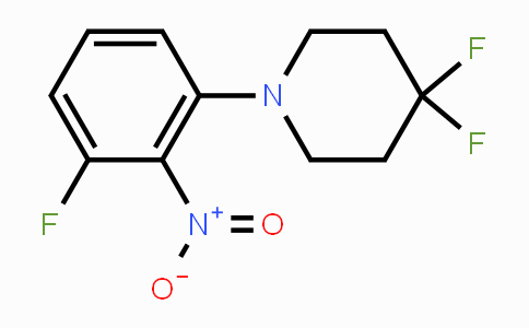 CAS No. 1713160-87-2, 6-Fluoro-2-(4,4-difluoropiperidin-1-yl)nitrobenzene