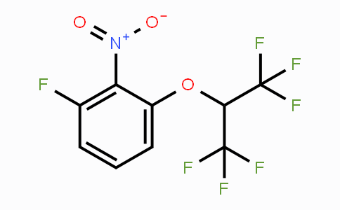 CAS No. 1774894-18-6, 6-Fluoro-2-(1,1,1,3,3,3-hexafluoropropan-2-yloxy)nitrobenzene