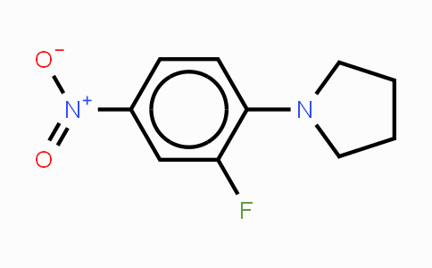 CAS No. 385380-74-5, 3-Fluoro-4-(pyrrolidin-1-yl)nitrobenzene