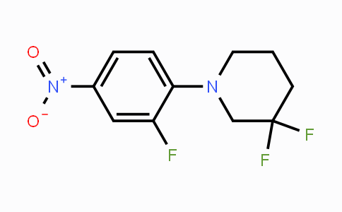CAS No. 1774894-26-6, 3-Fluoro-4-(3,3-difluoropiperidin-1-yl)nitrobenzene