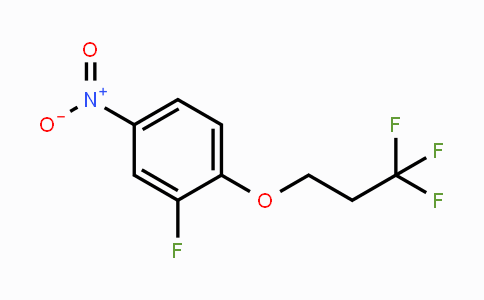 CAS No. 1707378-05-9, 3-Fluoro-4-(3,3,3-trifluoropropyloxyl)nitrobenzene