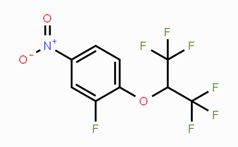 CAS No. 1779118-72-7, 3-Fluoro-4-(1,1,1,3,3,3-hexafluoropropan-2-yloxy)nitrobenzene
