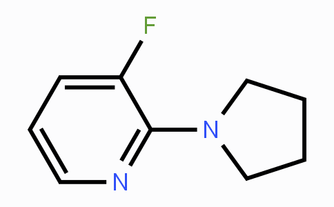 CAS No. 1133115-40-8, 3-Fluoro-2-(pyrrolidin-1-yl)pyridine