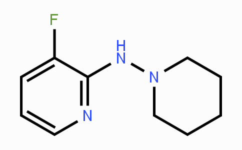 CAS No. 1549646-15-2, 3-Fluoro-N-(piperidin-1-yl)pyridin-2-amine