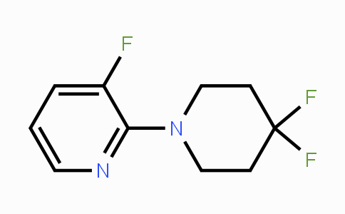 CAS No. 1707357-97-8, 2-(4,4-Difluoropiperidin-1-yl)-3-fluoropyridine