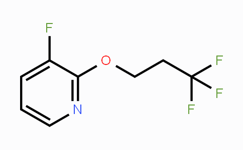 CAS No. 1713163-15-5, 3-Fluoro-2-(3,3,3-trifluoropropoxy)pyridine