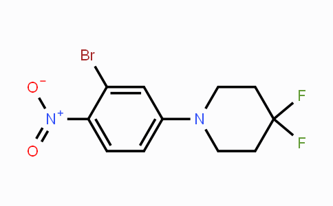 CAS No. 1707365-44-3, 2-Bromo-4-(4,4-difluoropiperidin-1-yl)nitrobenzene