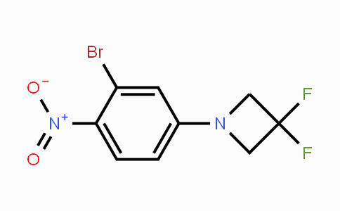 CAS No. 1779120-31-8, 2-Bromo-4-(3,3-difluoroazetidin-1-yl)nitrobenzene