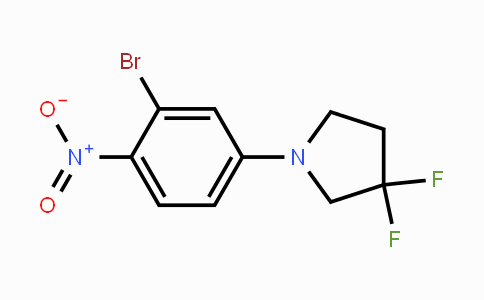 CAS No. 1774894-39-1, 2-Bromo-4-(3,3-difluoropyrrolidin-1-yl)nitrobenzene