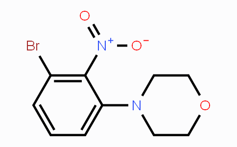 CAS No. 1707581-15-4, 6-Bromo-2-morpholinonitrobenzene