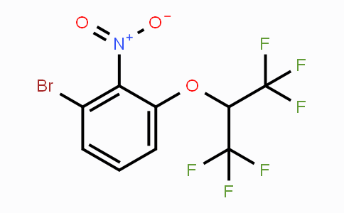 CAS No. 1779127-77-3, 6-Bromo-2-(1,1,1,3,3,3-hexafluoropropan-2-yloxy)nitrobenzene