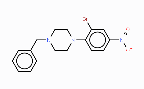 CAS No. 1260656-93-6, 4-(4-Benzylpiperazin-1-yl)-3-bromonitrobenzene
