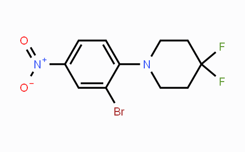 CAS No. 1713160-94-1, 3-Bromo-4-(4,4-difluoropiperidin-1-yl)nitrobenzene