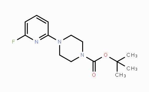 CAS No. 1016167-46-6, tert-Butyl 4-(6-fluoropyridin-2-yl)piperazine-1-carboxylate