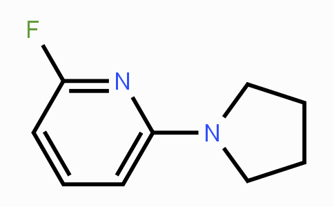 CAS No. 1000981-50-9, 2-Fluoro-6-(pyrrolidin-1-yl)pyridine