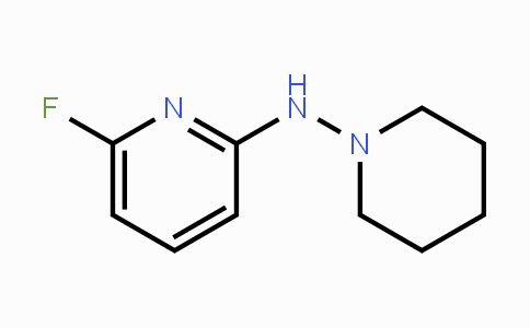 CAS No. 1549383-00-7, 6-Fluoro-N-(piperidin-1-yl)pyridin-2-amine