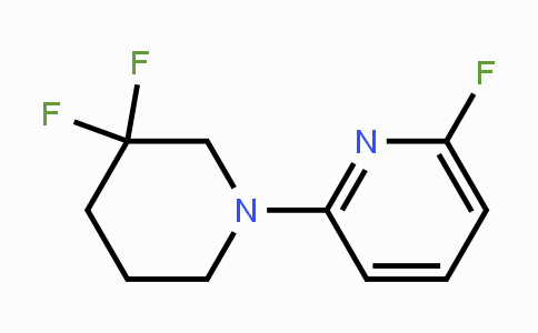 CAS No. 1779127-81-9, 2-(3,3-Difluoropiperidin-1-yl)-6-fluoropyridine