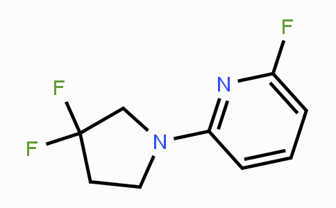 CAS No. 1707365-53-4, 2-(3,3-Difluoropyrrolidin-1-yl)-6-fluoropyridine
