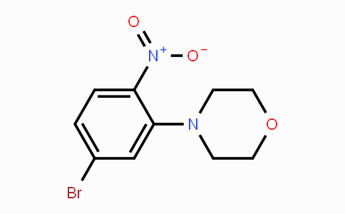 CAS No. 1396780-21-4, 4-Bromo-2-morpholinonitrobenzene