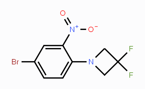 CAS No. 1779120-45-4, 5-Bromo-2-(3,3-difluoroazetidin-1-yl)nitrobenzene